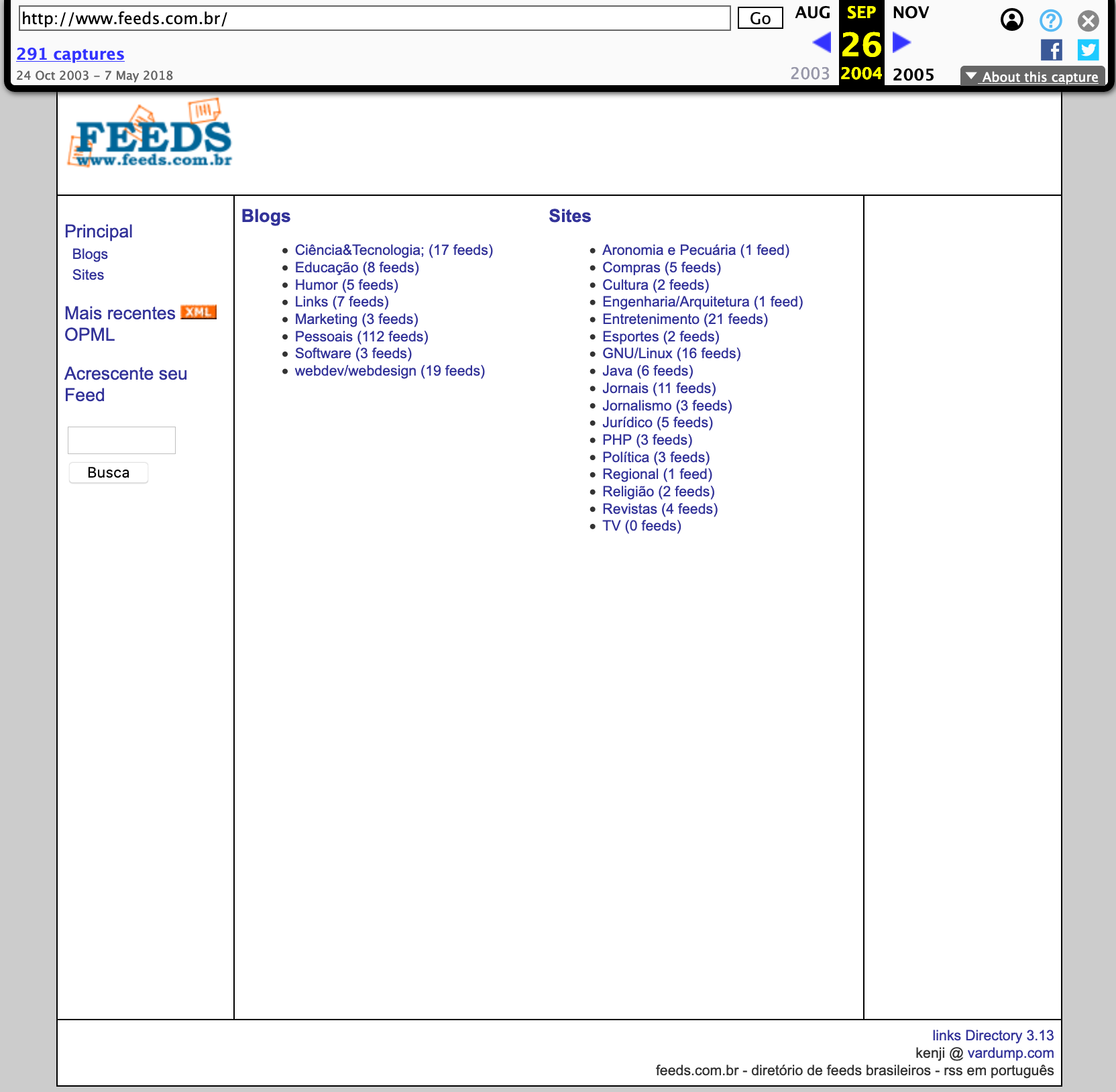 wayback machine feeds.com.br